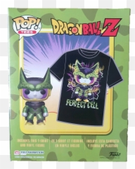 Funko Pop Dragon Ball Z Exclusive Perfect Cell And T - Shirt Dragon Ball Z Png,Perfect Cell Png