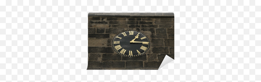 A Black And Gold Clock - We Live To Change Solid Png,Gold Clock Png