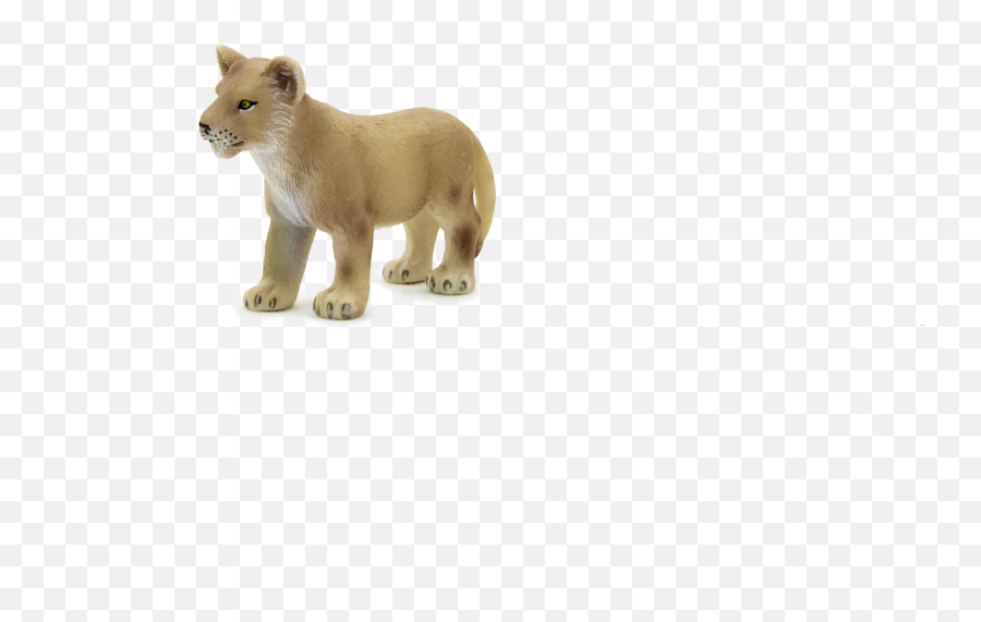Download Hd Animal Planet Lion Cub Standing - Animal Planet Figurine Png,Animal Planet Logo Png