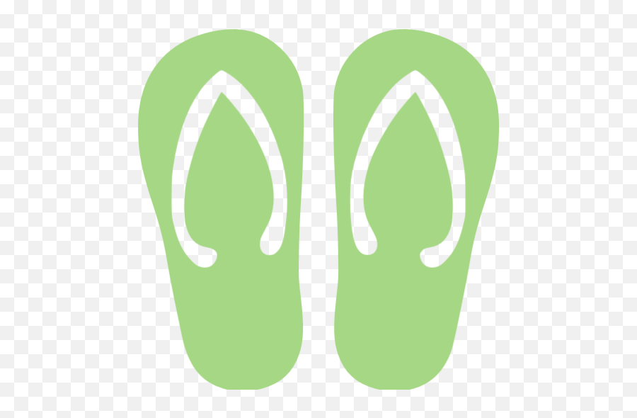 Guacamole Green Flip Flop Icon - Free Guacamole Green Shoe Style Png,Flip Flop Icon