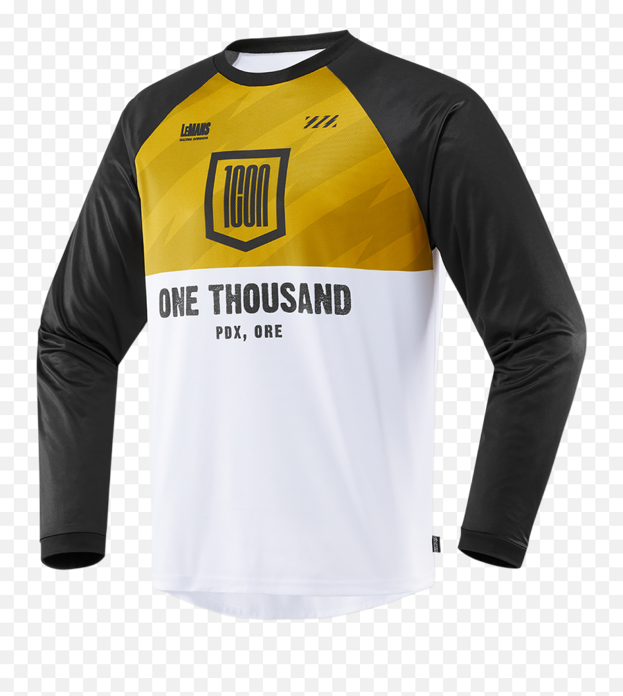 Icon 1000 Status Mens Gold Long Sleeve Offroad Riding Dirtbike Racing Jersey Jtu0027s Cycles - Icon 1000 Jersey Png,Mesh Icon