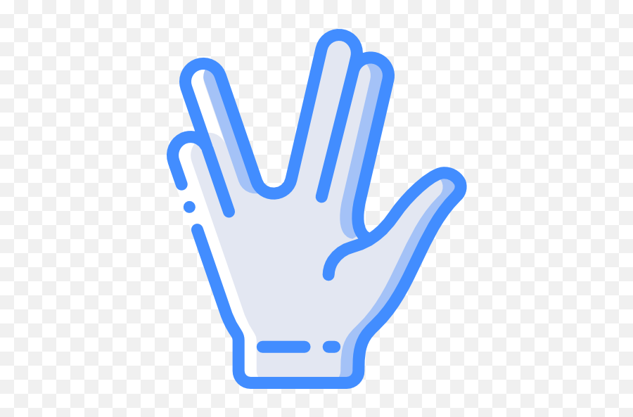 Vulcan Salute - Horizontal Png,Create Vulcan Salute Icon In Photoshop