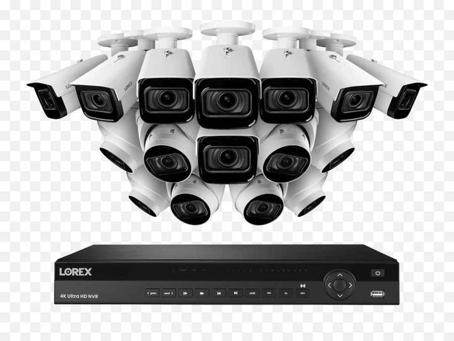 16 - Channel 4k Nocturnal Nvr System With Eight Audio Domes Decoy Surveillance Camera Png,Need For Speed Underground 2 Icon