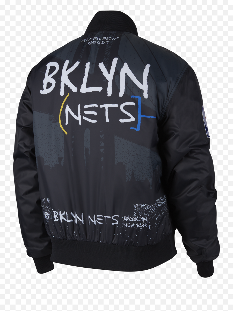 Nike Nba Brooklyn Nets City Edition Courtside Jacket - Brooklyn Nets Jacket Png,Icon 13 Jacket