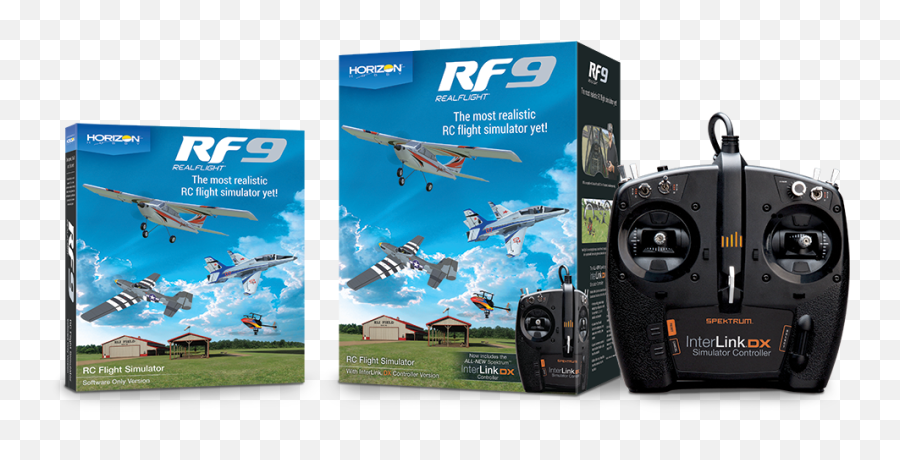 Realflight 9 Rc Flight Simulator - Now With Horizon Hobby Realflight 9 Png,Icon Rc Airplane