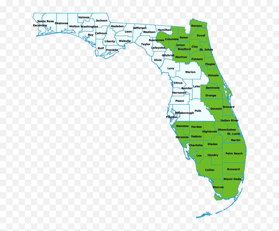 Fpl Free Small Business Analytics Tool - Florida Power And Light Map Png,Florida Map Png