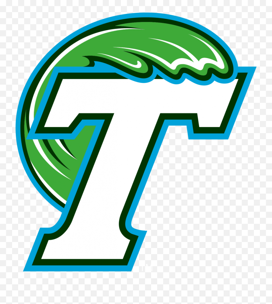 Tulane Football Has Welcomed Back Chris Hampton As New - Logo Tulane Green Wave Png,Icon Alliance Lucky Helmet