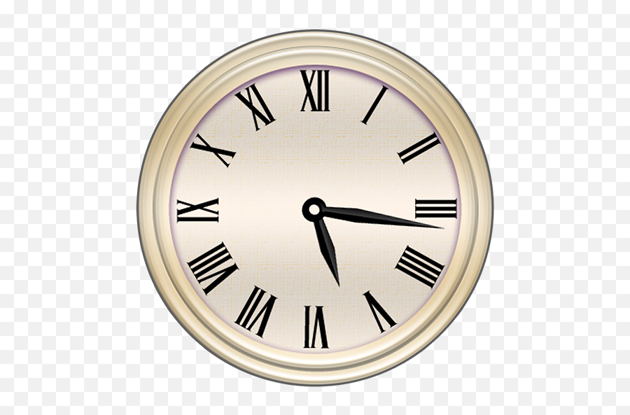 Analog Clock Apk 22 - Download Apk Latest Version Transparent Roman Numerals Clock Face Png,Clock Icon Android