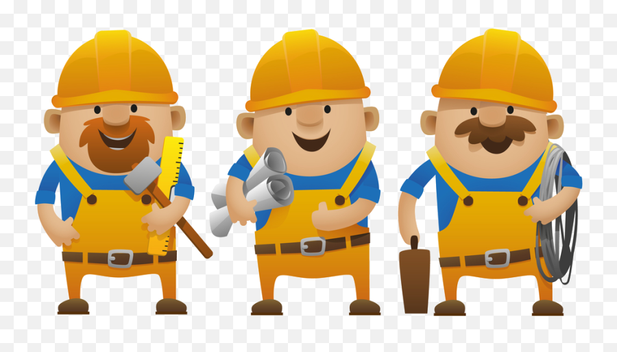 Download Free Vector Hammer Carpenter Transparent Image - Clipart Tradesmen Png,Hard Hat Icon Vector