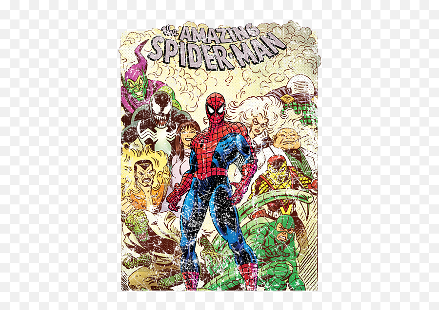 Marvel The Amazing Spider Man Comic Puzzle For Sale By Kody - Spider Man John Romita Png,Spider Man The Icon Book
