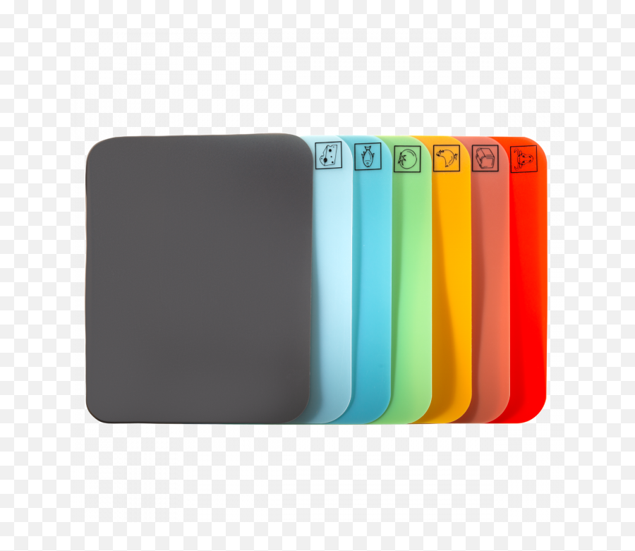 Bamboo Cutting Board W 7 Color - Coded Cutting Mats Cutting Board Png,Cutting Board Icon
