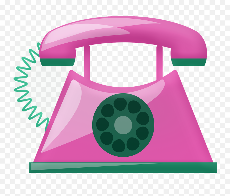 Pink Telephone Retro Communication - Free Image On Pixabay Telephone Png,Purple Telephone Icon