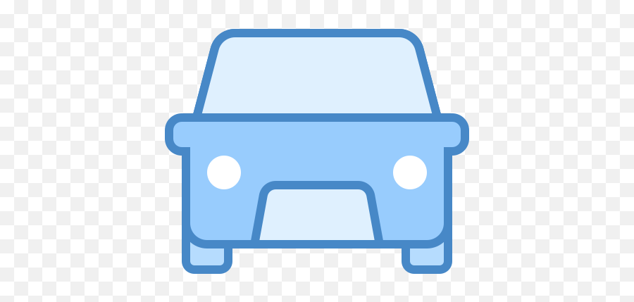 Car Icon In Blue Ui Style - Car Icon Type Png,Blue Car Icon