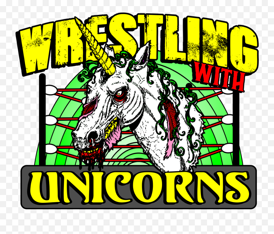 Wrestling With Unicorns Png Unicorn Clipart
