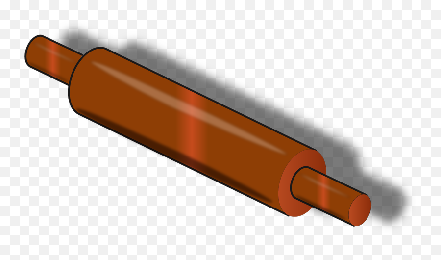 Rolling Pin Bake Wooden - Free Vector Graphic On Pixabay Clipart Of Rolling Pin Png,Baking Clipart Png