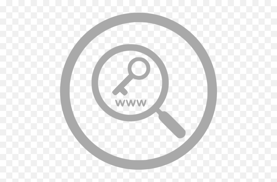 Dark Gray Keyword Research 3 Icon - Free Dark Gray Seo Icons Keyword Research Icon Png,Paid Search Icon