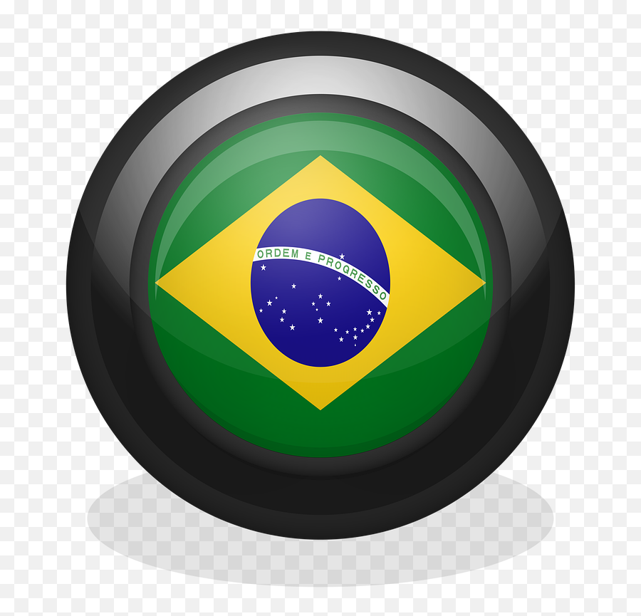 Flag Brazil Country - Free Image On Pixabay Language Png,Brazil Flag Icon
