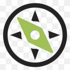 Compass Modern Icon - Web Icons PNG Dot