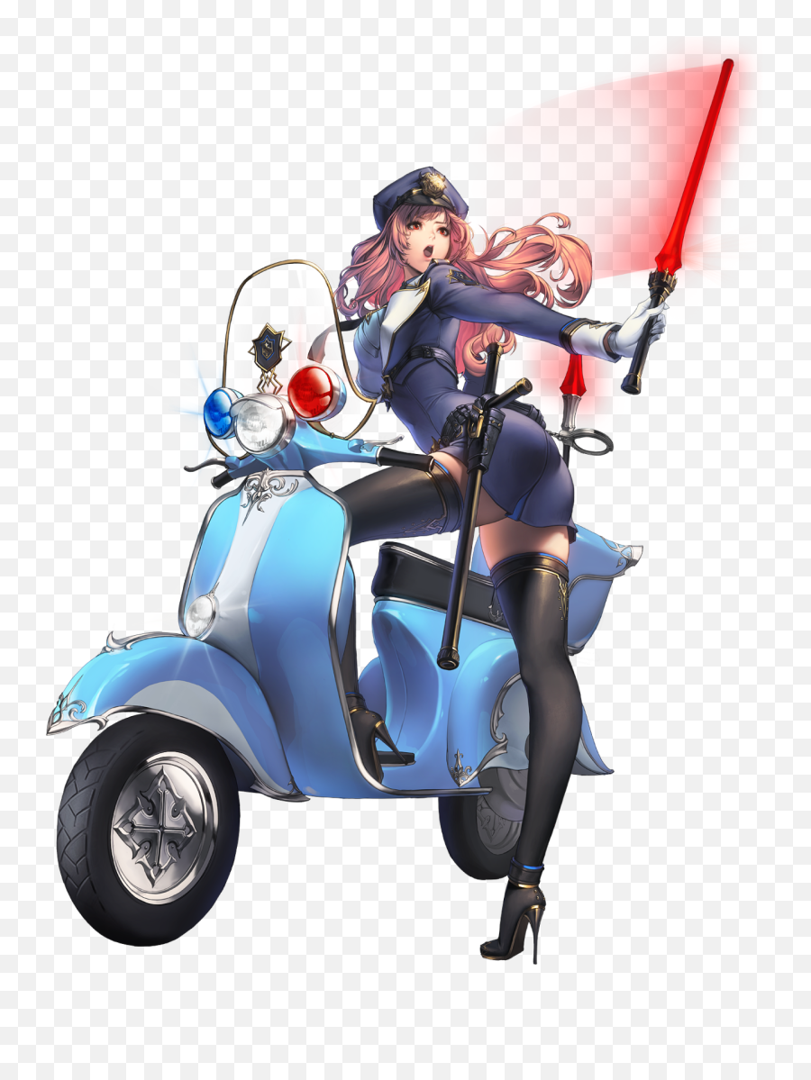 Anime Girl Png Transparent Police - Police Anime Girl Png,Anime Png Images