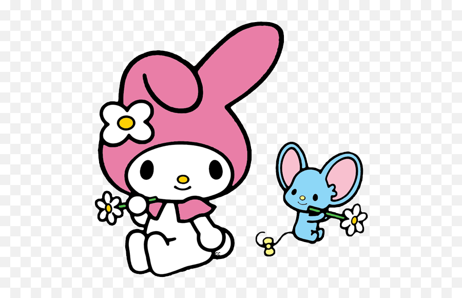 Download We Sell Fox And Bunny - My Melody And Mouse Png,My Melody Transparent