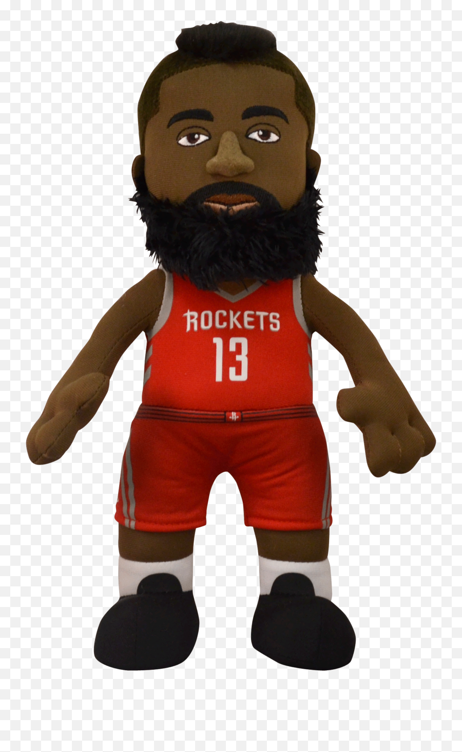 Download Hd Houston Rockets James Harden 10 Plush Figure - James Harden Bleacher Creatures Plush Doll Png,James Harden Png