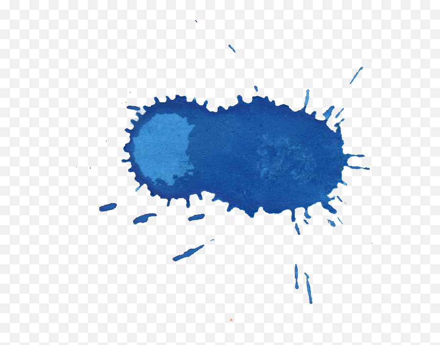 8 Blue Watercolor Drop Splash - Blue Color Splash Png,Blue Splash Png