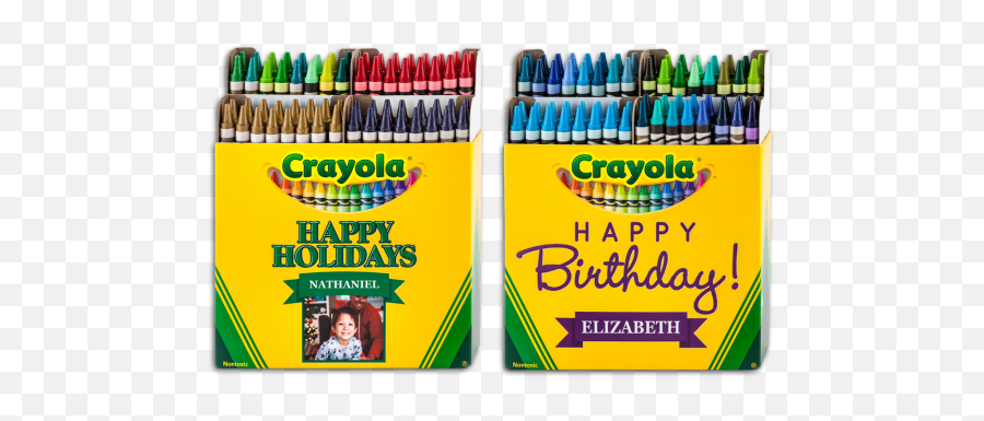 Crayola My Way Customized Box Of - Crayola Crayon 64 Washable Png,Crayola Png