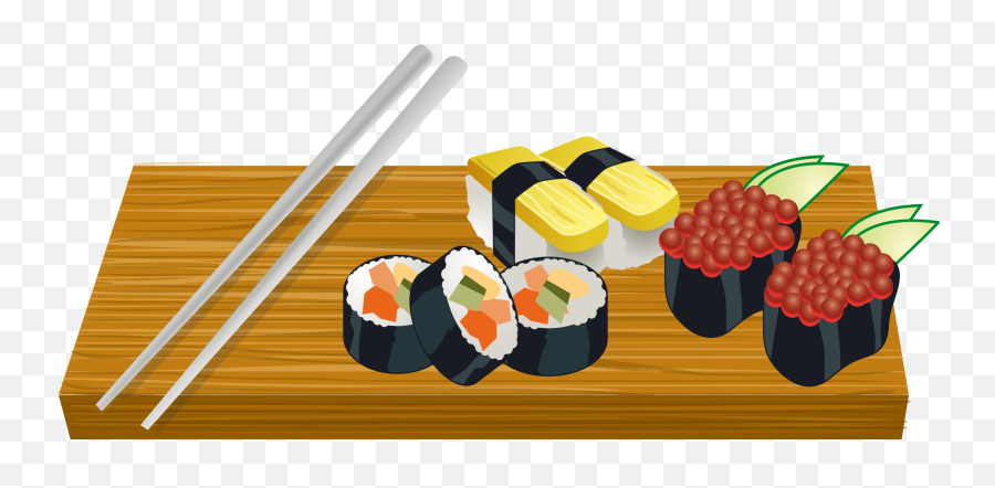 Japan Clipart Sushi - Transparent Background Sushi Clipart Png,Sushi Transparent