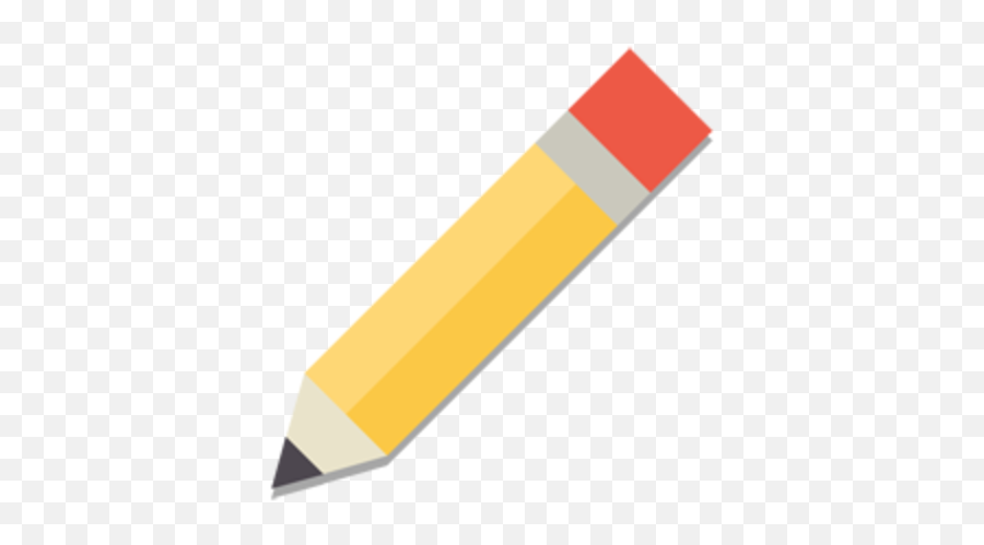 Pencil Clip Art - Flat Pencil Icon Png,Pencil Clip Art Png