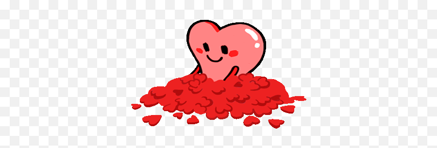 Heart Pile - Cute Heart Animation Png,Heart Gif Transparent - free  transparent png images 