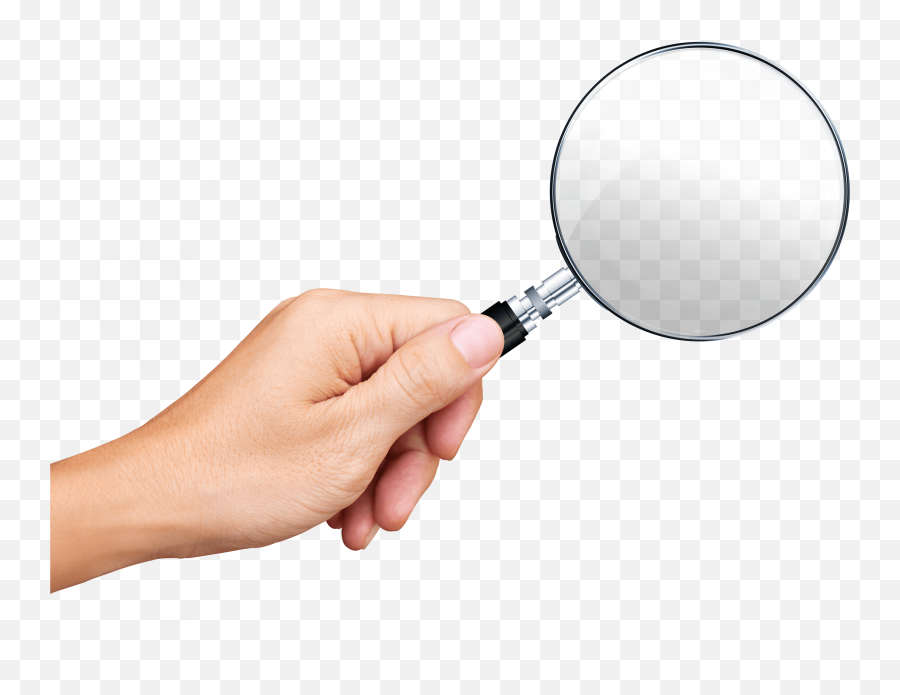 Download Magnifying Glass With Hand Png Www Image - Magnifying Glass With Hand Transparent,Magnifying Glass Transparent Background