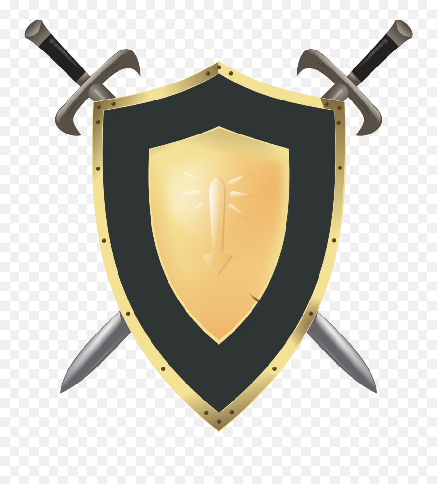 Free Shield And Sword Png Download - Crossed Swords And Shield Png,Knight Sword Png