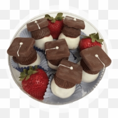 Grad Hat Berries - Chocolate Png,Grad Hat Png
