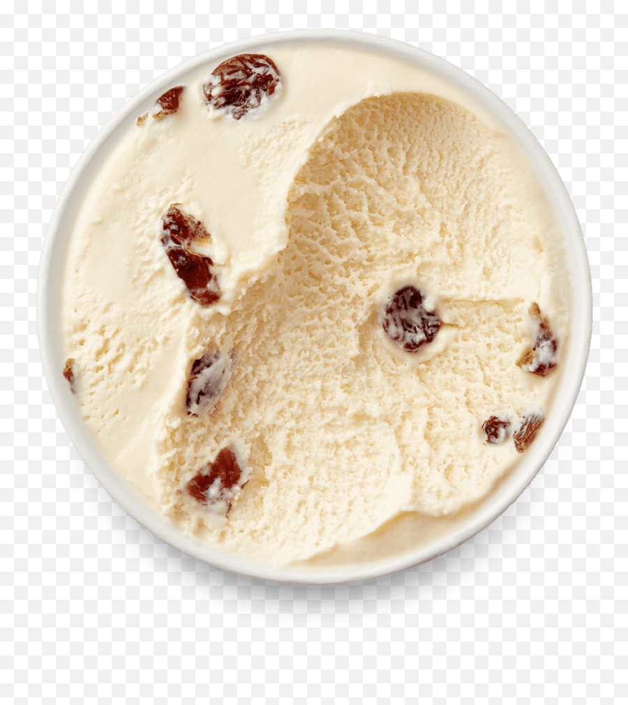 Rum Raisin Ice Cream Pint - Gelato Png,Raisin Png