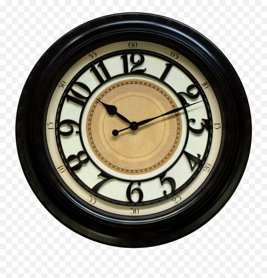Antique Wall Clock Png Image - Wall Watch Pnfg,Vintage Clock Png