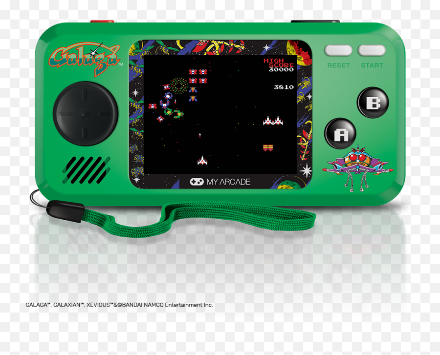 Handheld Gaming System From My Arcade - Pocket Player My Arcade Png,Galaga Png