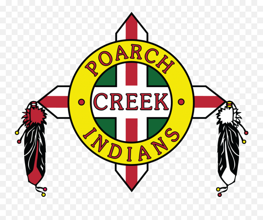 Five Poarch Creek Indians Baseball And - Poarch Band Of Creek Indians Png,Indians Baseball Logo