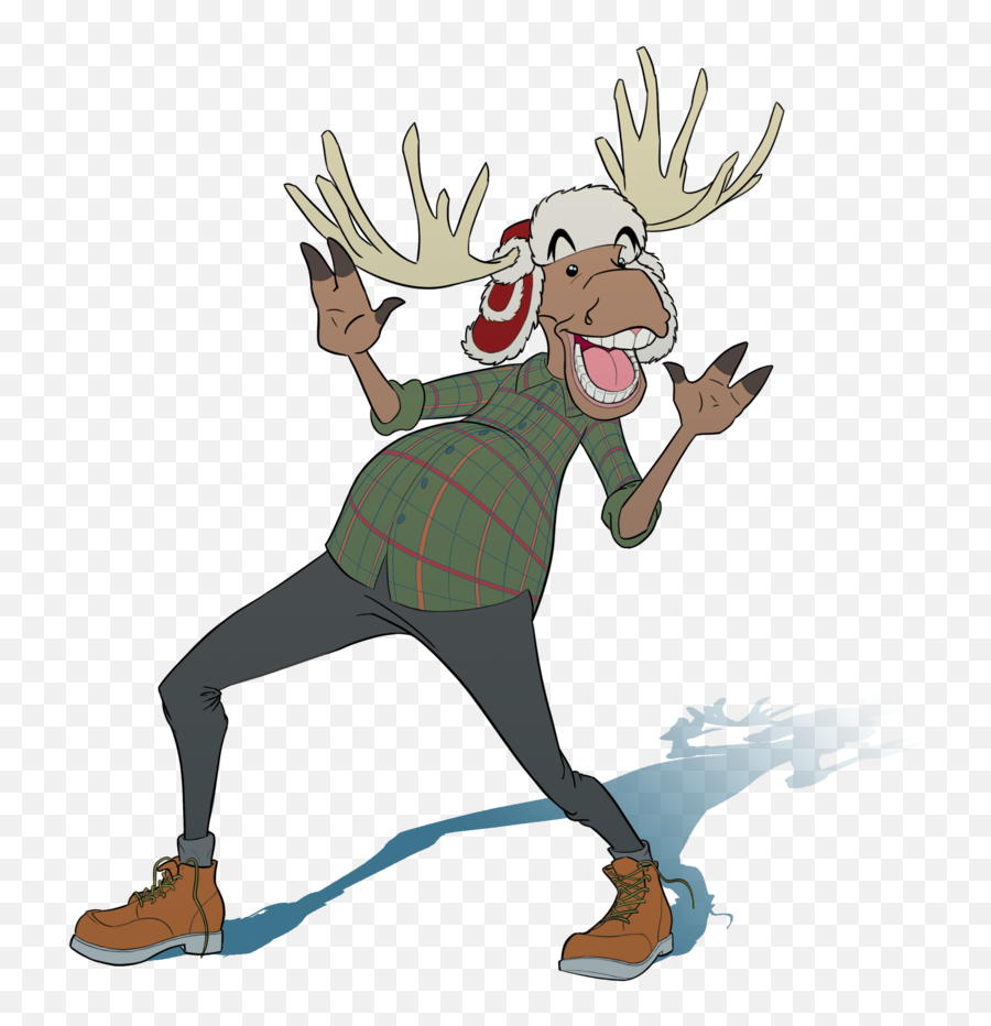 Zeus Mountain Moose - Cartoon Png,Moose Png