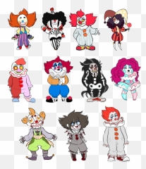 Terrible Animal Pennywise Full Size Png Download Seekpng - Nightmare Before Christmas Clipart Characters,Pennywise Png