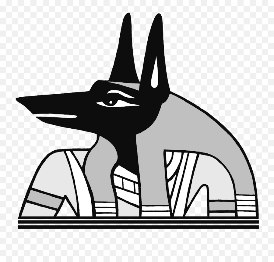 Monochrome Photography Cartoon Dog - Jackal Png Download Black Jackal,Jackal Png