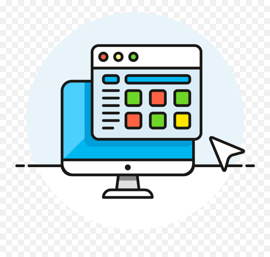 Download Hd 10 Web Programming Mouse Pointer - Icon Svg Manage Png,Mouse Pointer Png