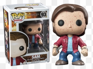 Funko Pop Tv Supernatural - Sam Blood Splatter Exclusive Vinyl Figure png