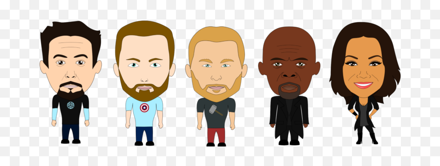 The Avengers Have Arrived - Spoilers Cartoon Png,Samuel L Jackson Png