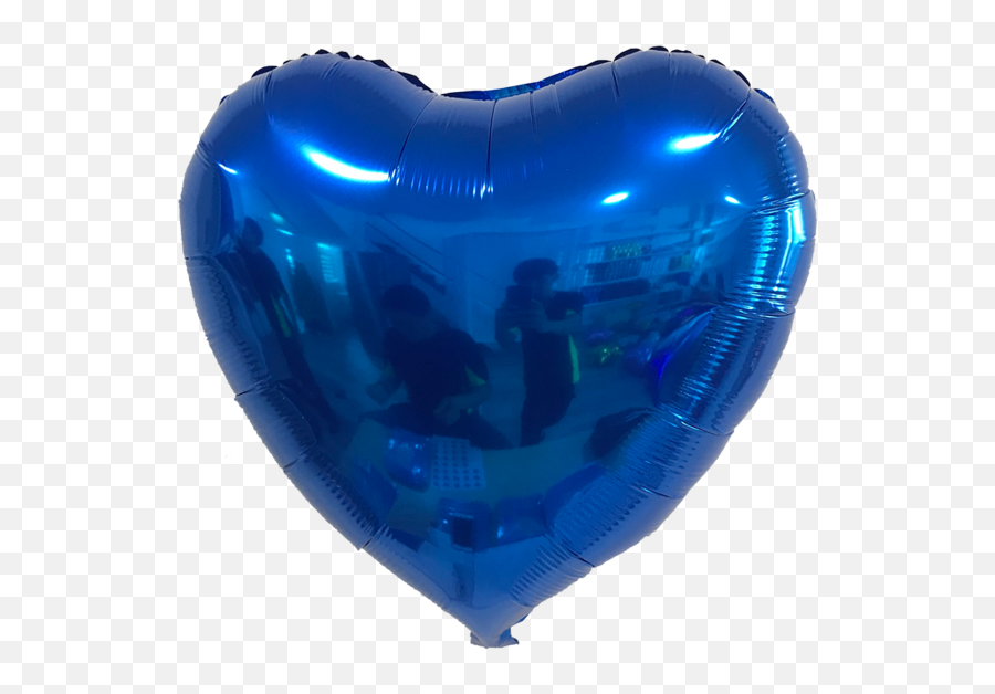 Download 24 Inch Blue Heart - Balloon Hd Png Download Balloon,Heart Balloon Png
