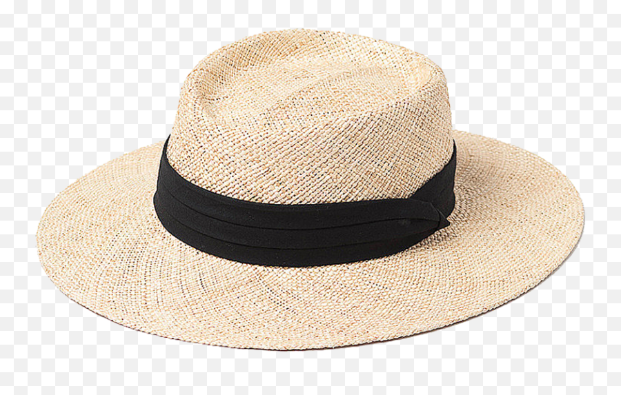 Yacht Hopper Straw Boater Hat - Hat Png,Straw Hat Png