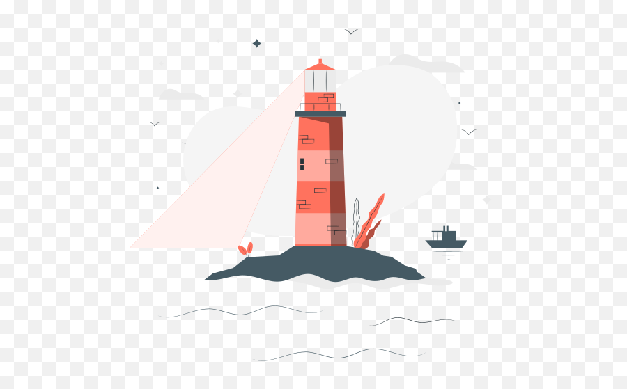 Lighthouse Amico Style - Lighthouse Png,Lighthouse Transparent Background