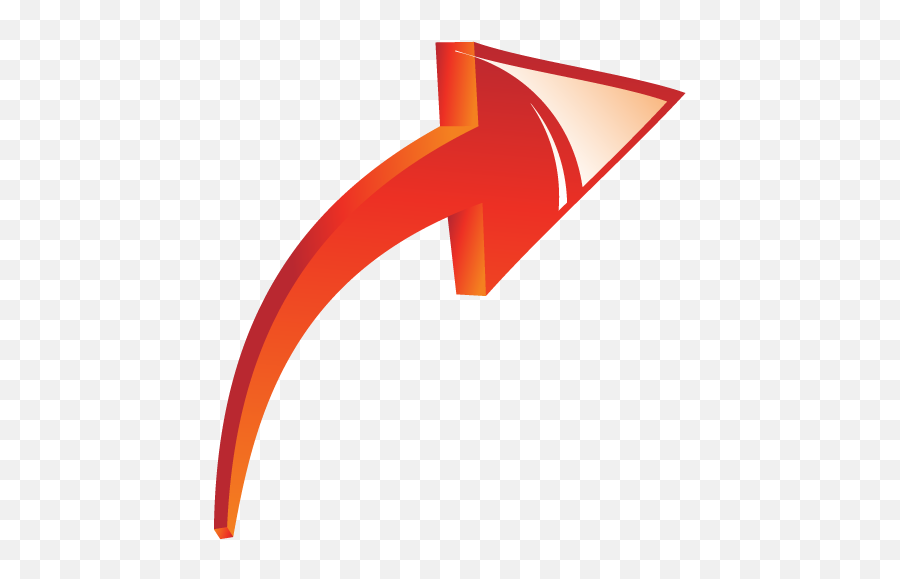Curved Red Arrow - Arrow Index Hd Png Download Original Arrow Index,Red Curved Arrow Png