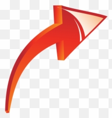 Curved Red Arrow - Index HD Png Download Original