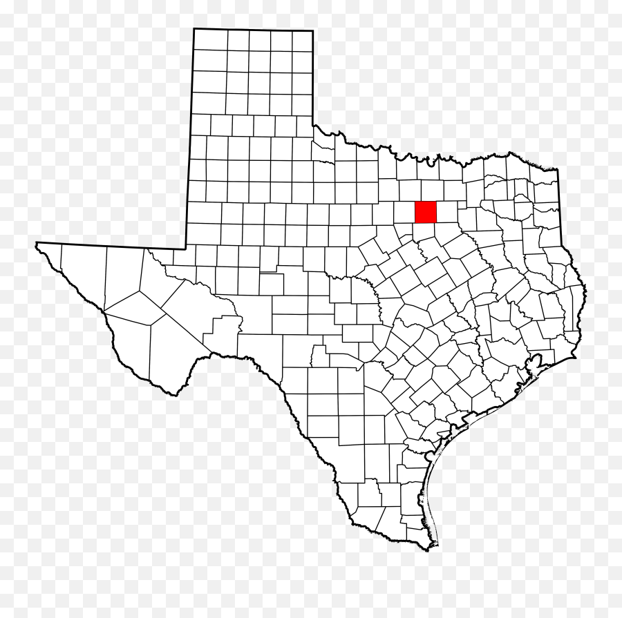 Texas Highlighting El Paso County - Texas El Paso Map Png,Texas Shape Png