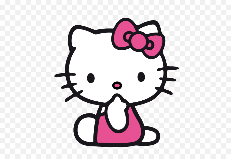 Hello Kitty Sideview Transparent Png - Hello Kitty Is Not A Cat,Hello Kitty Png